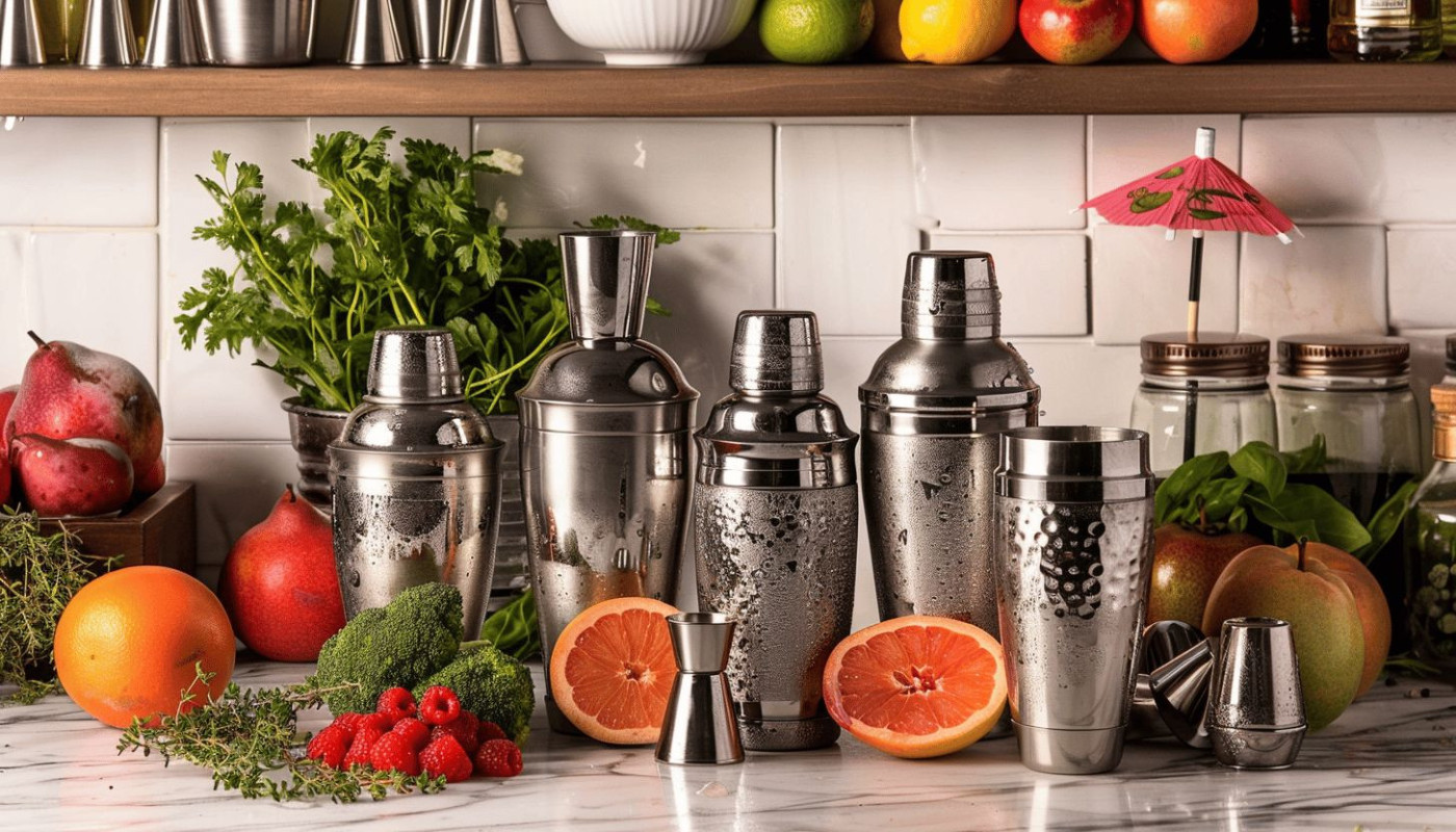 Wie man den perfekten Cocktail mit verschiedenen Shaker-Typen mixt